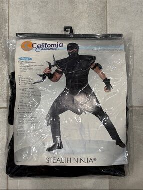 XL Ninja Costume - California Costumes - Black